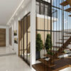 Plano de casa con fachada imponente 15x35m - Imagen 2