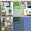 Plano de casa con alberca 10x25m - Imagen 3