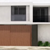 Plano de casa moderna para terreno 10x20m
