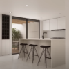 Plano de casa moderna para terreno 8x18m - Imagen 2